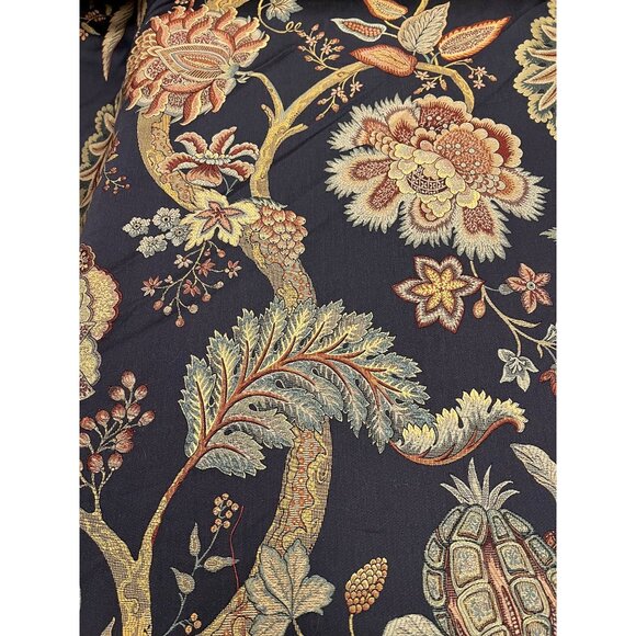 Beacon Hill Fabric 11.5 yds Lucibello Delft Blue Quality Upholstery Classic - Picture 3 of 4